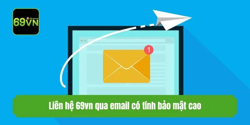 Liên hệ 69vn qua email có tính bảo mật cao